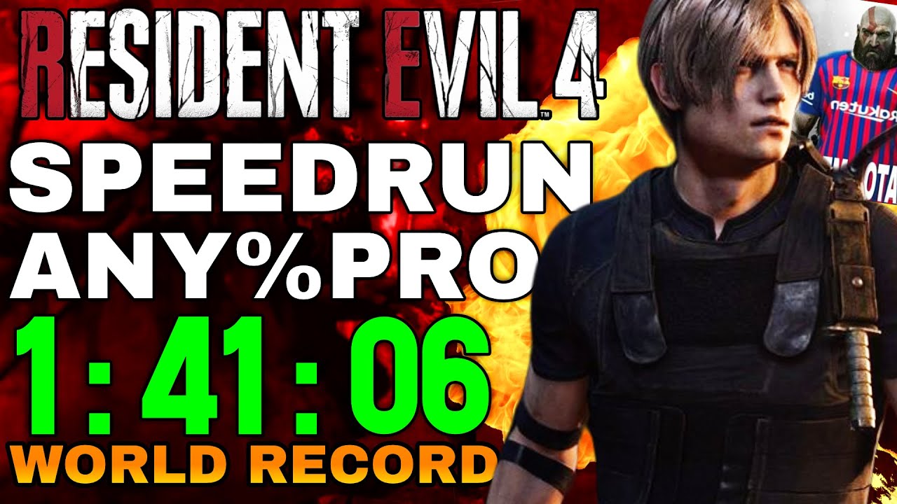 (FWR) Resident Evil 4 Remake Any% Professional Speedrun 1:41:06