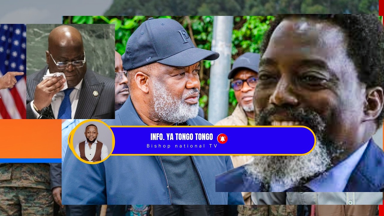 🔴  INFOS. YA TONGO 12.03 MISSION DIRIGER PAR TSHISEKEDI EFFACER JOSEPH KABILA.