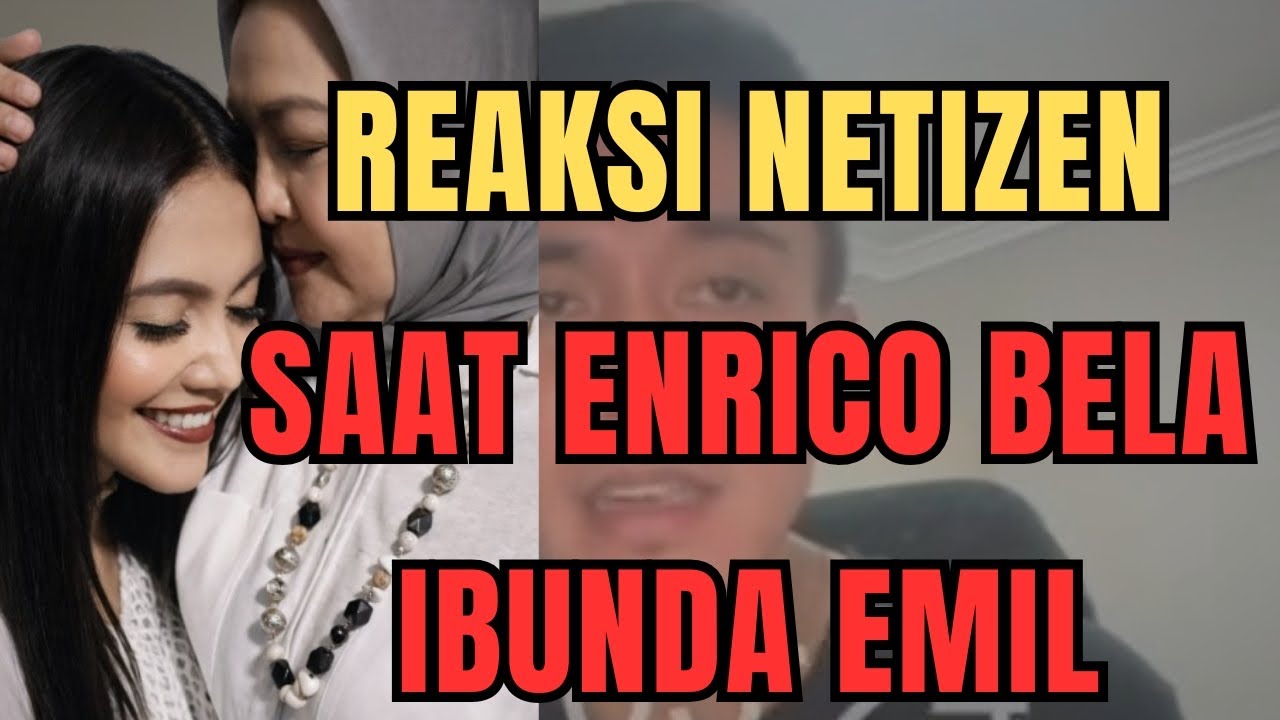 Enrico Angkat Suara Usai Denada Akui Ressa, Minta Nama Almarhum Ibunya Tak Diseret