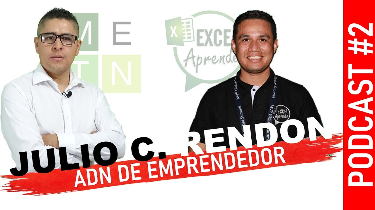 ADN DE EMPRENDEDOR con JULIO C. RENDON | 🔴Podcast #2