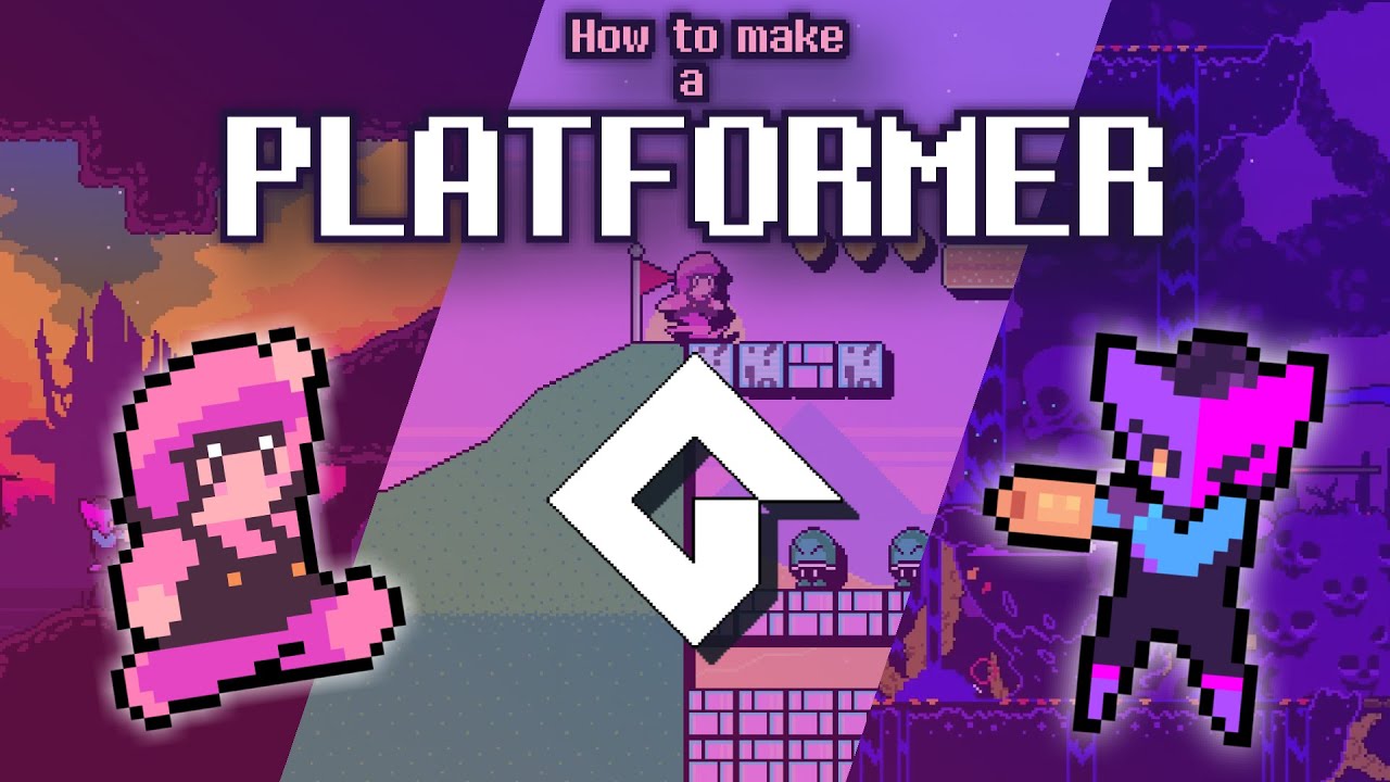 Как создать 2D-платформер в GameMaker! (Наклоны, движущиеся платформы, полутвердые платформы)
