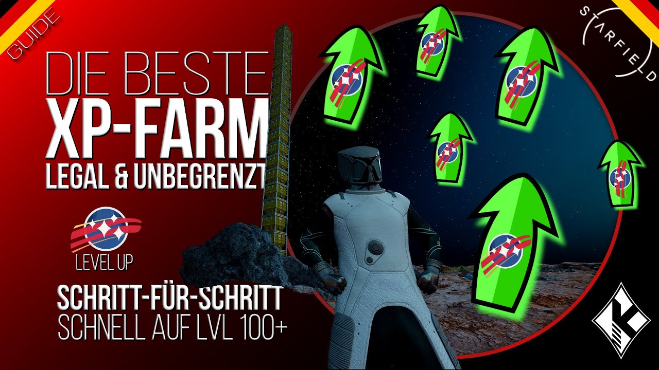 Starfield 🔝 ULTRASCHNELL legal leveln mit der BESTEN XP-Farm Methode! 💥 Schritt-f&uuml;r-Schritt Guide!