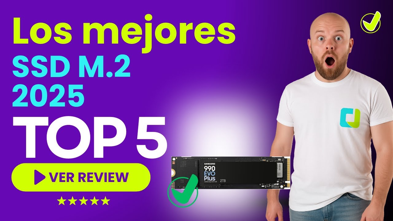 Los 5 Mejores SSD M.2 2025 Calidad Precio AMAZON | 💾 Velocidad Ultra R&aacute;pida 💾