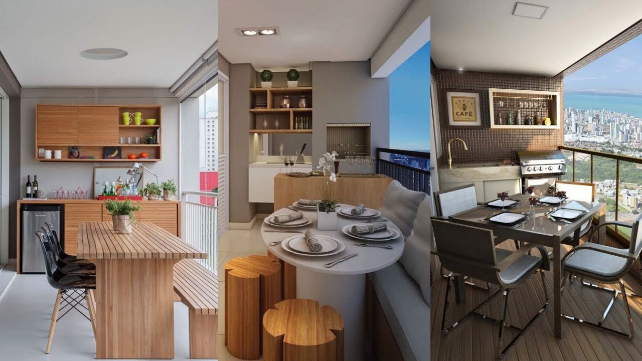 DECORAÇÃO DE VARANDAS GOURMET PARA VOCÊ SE INSPIRAR