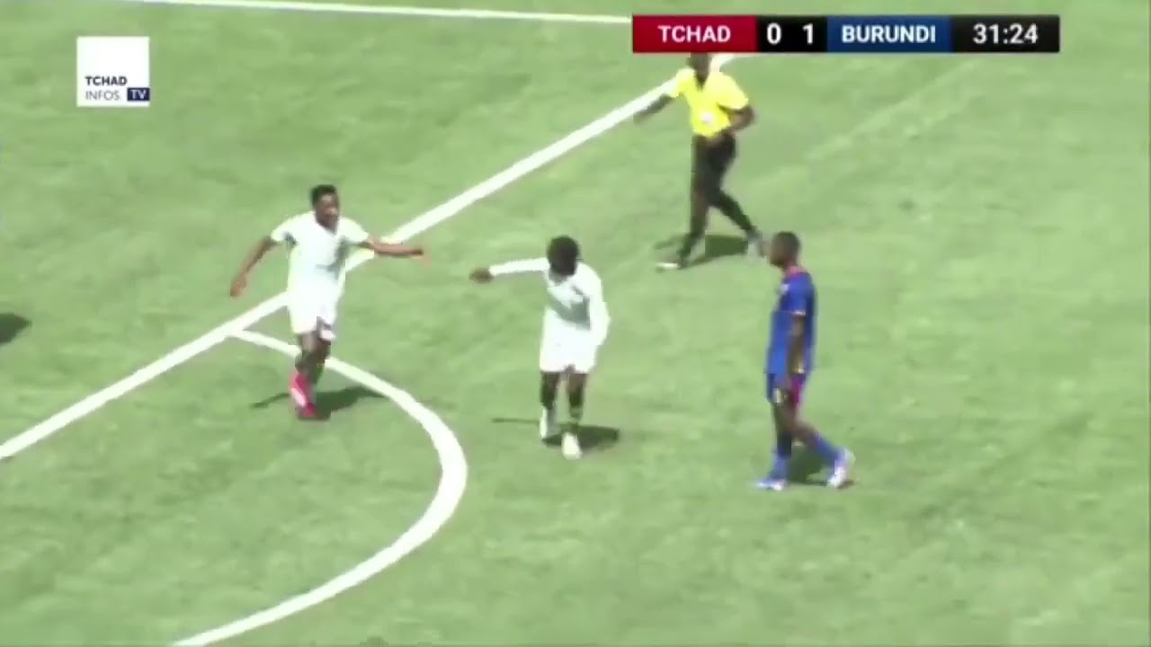 BURUNDI 🆚 TCHAD HIGHLIGHTS. Buts Marqu&eacute;s durant le Match.