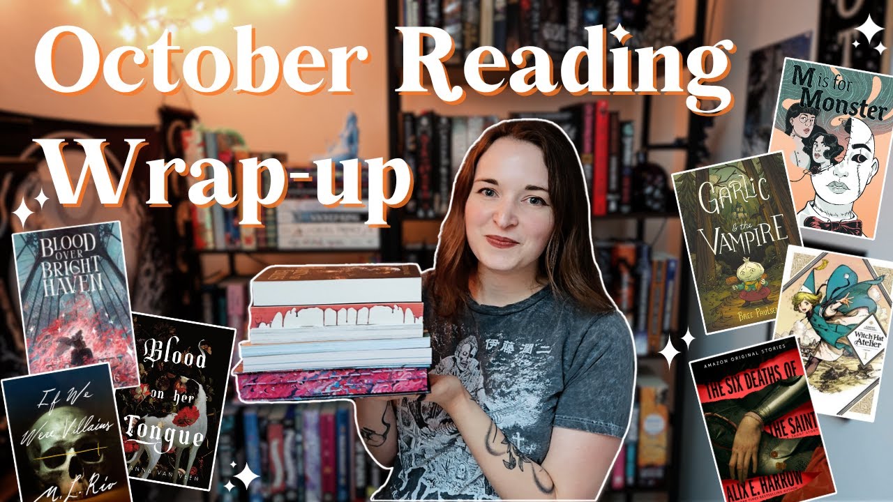 A rainy, gloomy October reading wrap-up 🌧🦇🎃📚