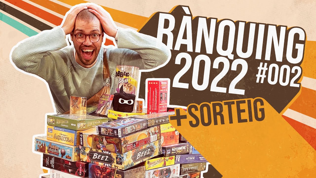Sortegem un PALET de JOCS DE TAULA 🤯 (77 JOCS) | Rànquing 2022 - A Què Juguem?