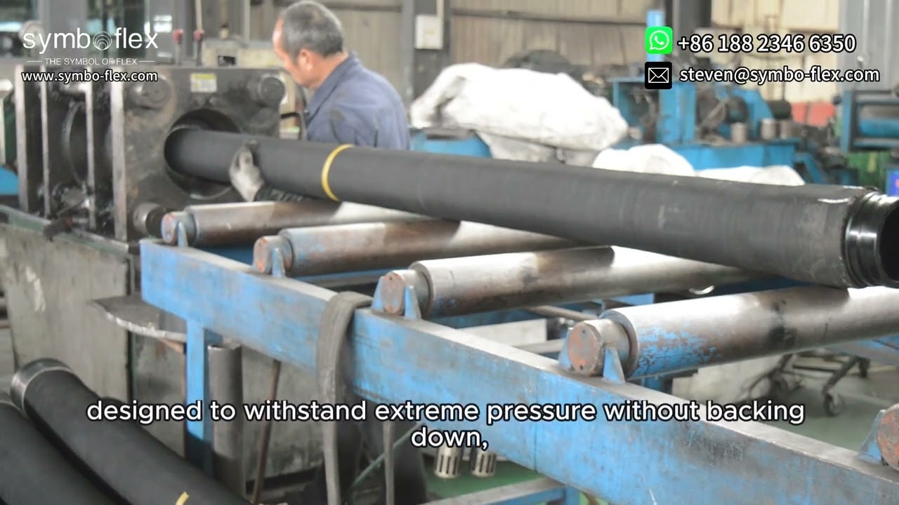 Heavy-Duty Concrete Hoses by Symboflex &ndash; Built for Extreme Job Sites