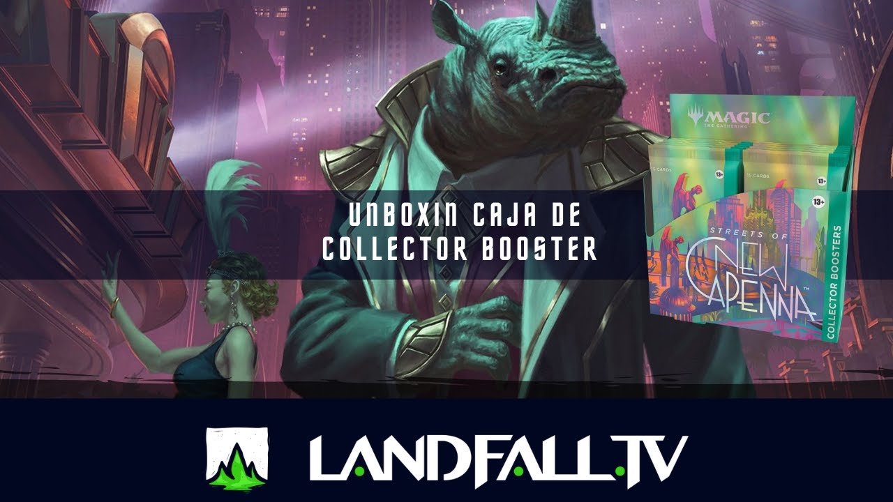 Unboxing Collector Booster box de Streets of New Capenna  | EDH | Landfall TV | MTG