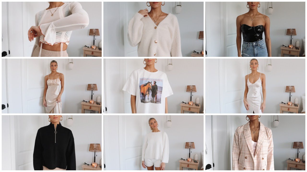 HUGE clothing haul for the new year! | Keaton Milburn