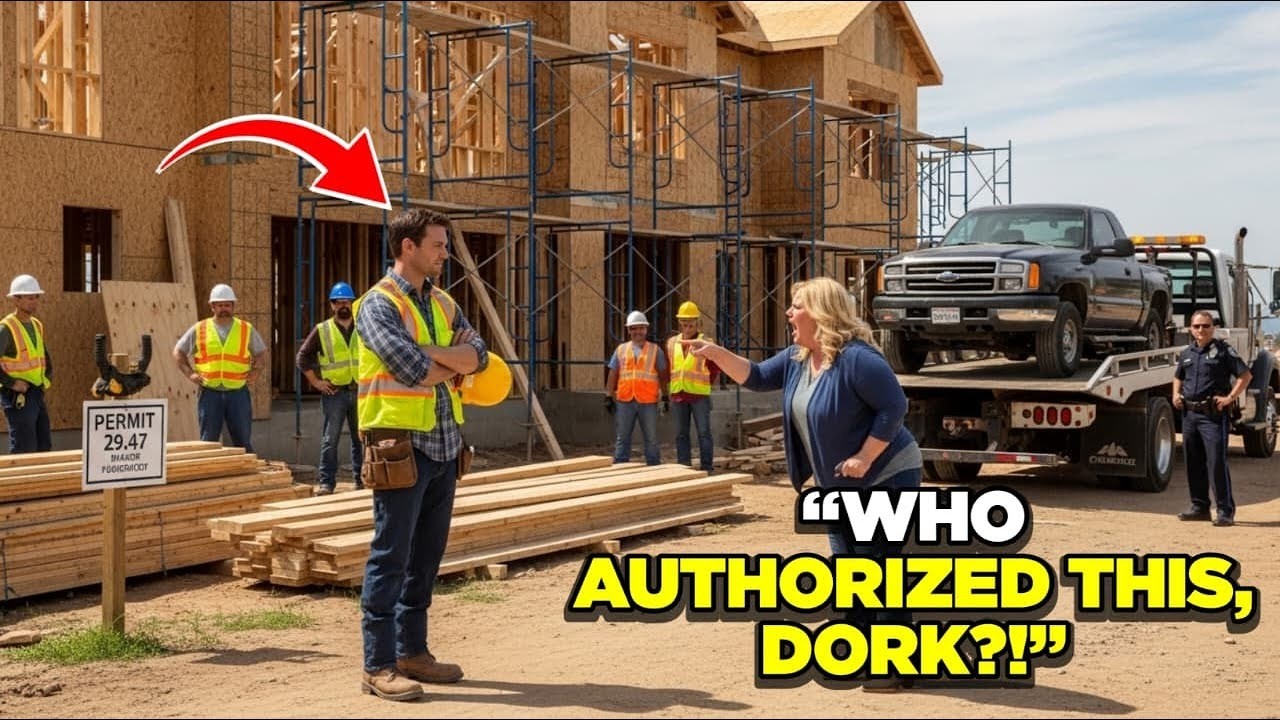 HOA Karen Had My Work Trucks Towed Didn't Know I'm the Contractor Building Her House