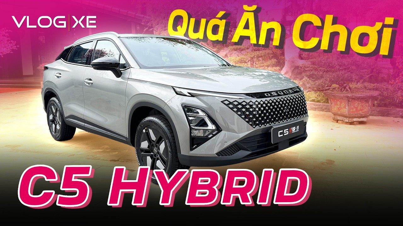 CUV hạng B ăn chơi nhất 2026 gọi tên Omoda C5 SHS Hybrid - Treo sau độc lập, kính 2 lớp | Vlog Xe