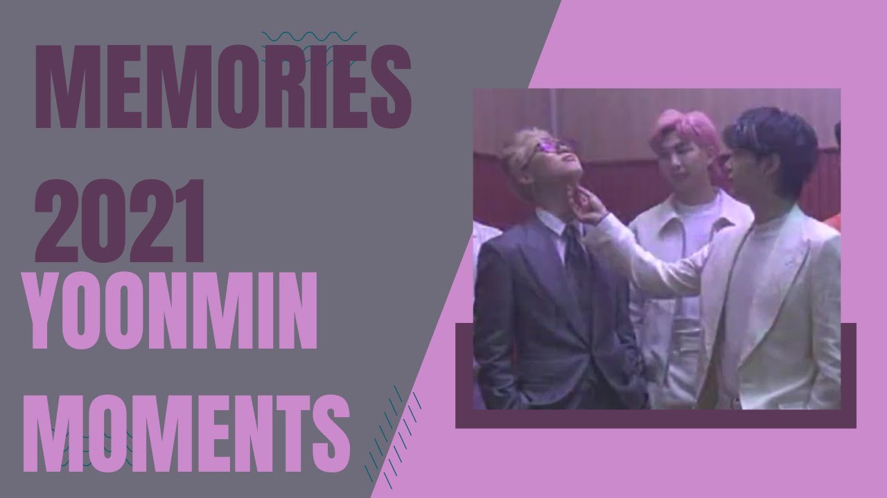 BTS Memories 2021 Yoonmin Moments