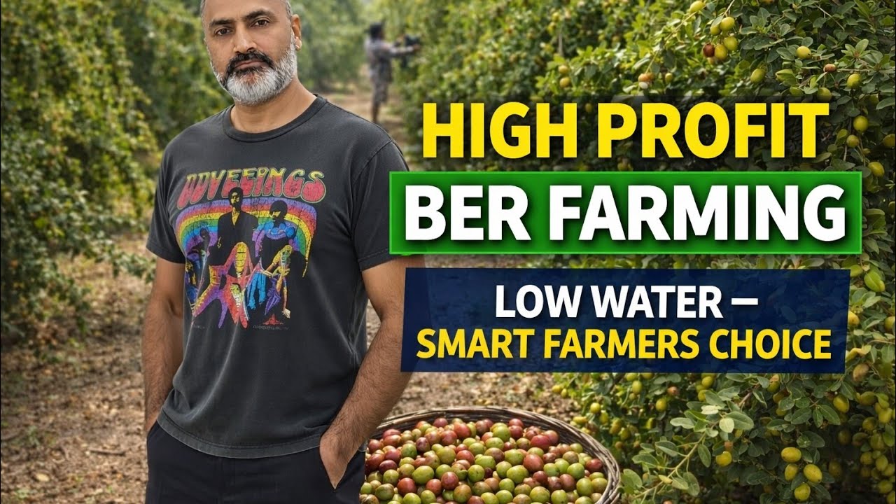 Ber Farming and Harvesting – High Profit Fruit with Low Water Requirement | Sustainable Agriculture