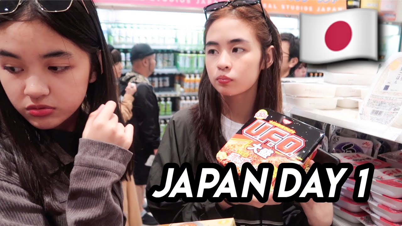 VLOG: DAY 1 IN JAPAN! | Princess And Nicole