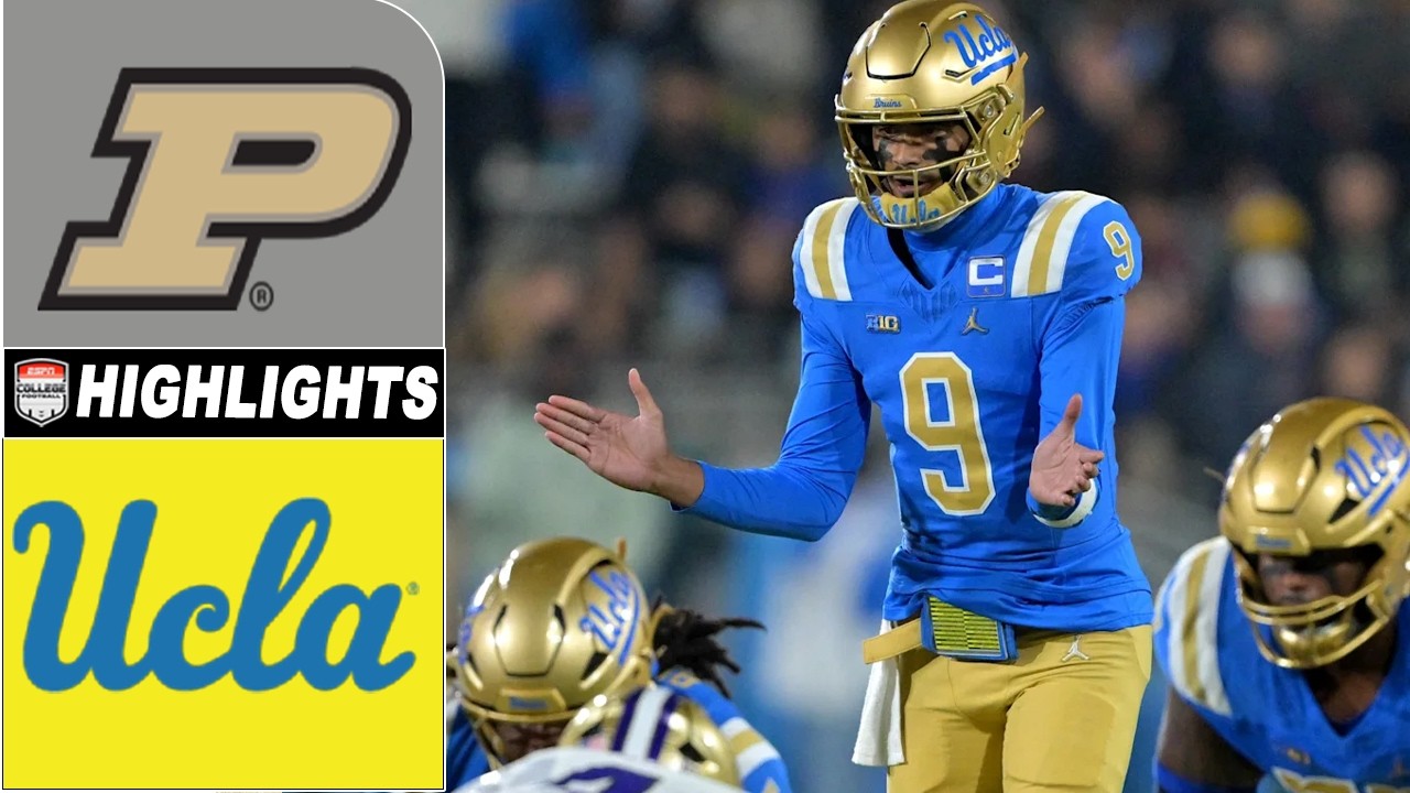 Purdue vs UCLA FULL GAME HIGHLIGHTS | College Football 2026 Week 3