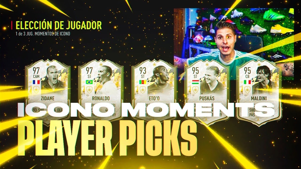 RONALDO NAZARIO!!! | PLAYER PICKS DE ICONO MOMENTS ASEGURADO!! | FIFA 22