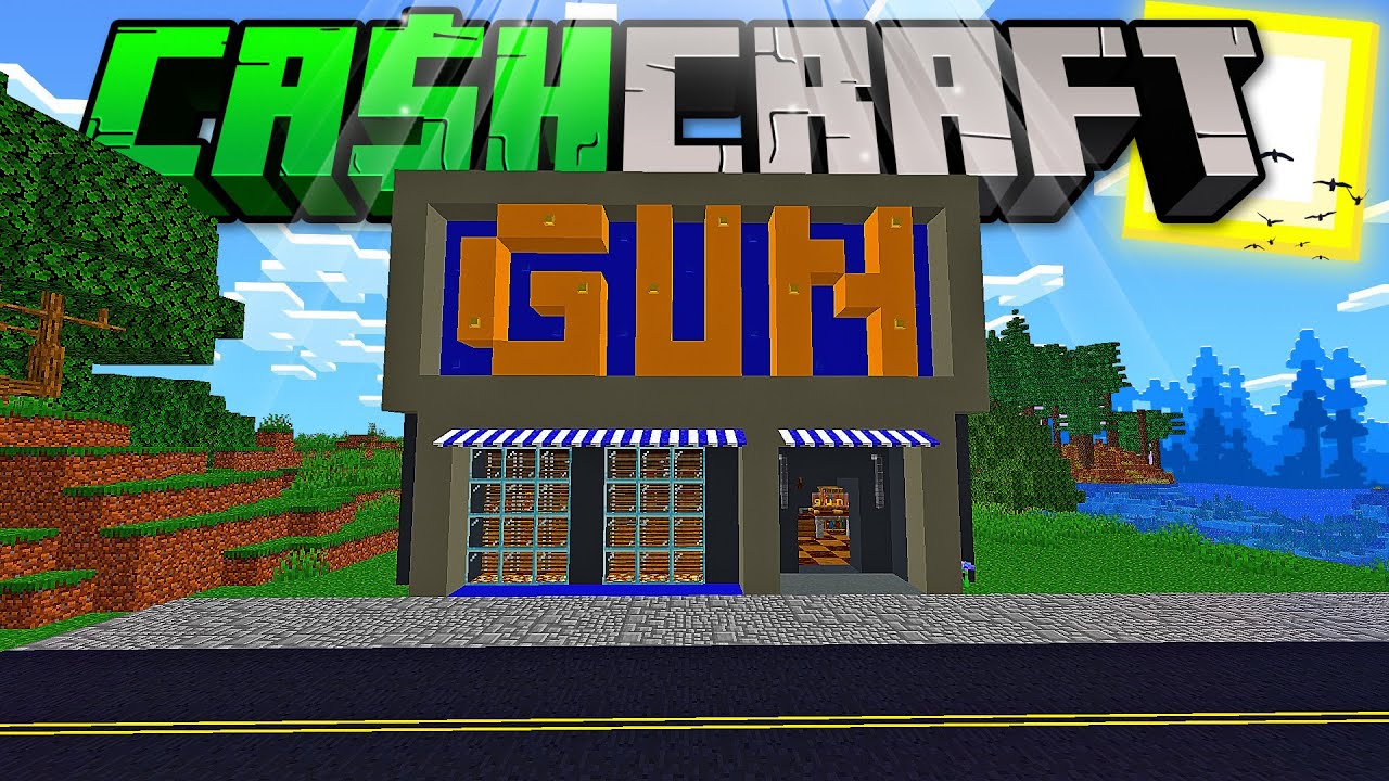 FINALMENTE A LOJA DE ARMAS!!! - CashCraft Ep.10