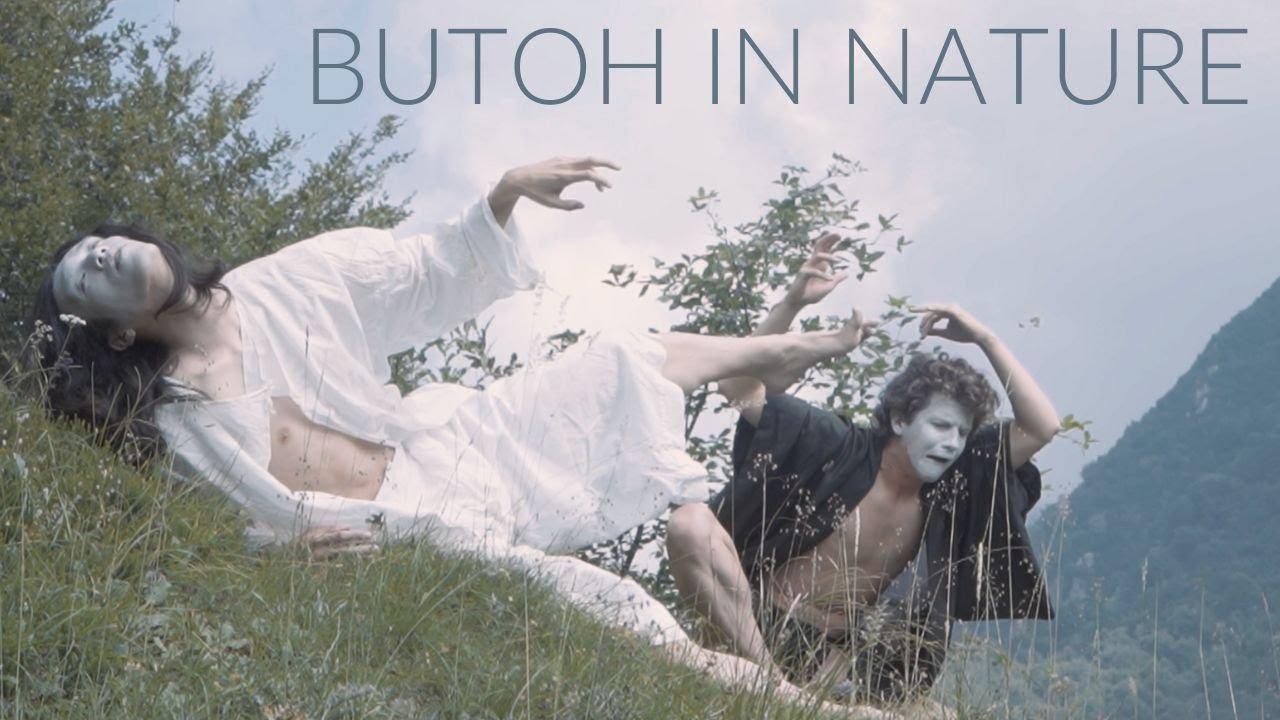Performance di danza Butoh in natura: Damiano Fina & Naoyuki Sakai