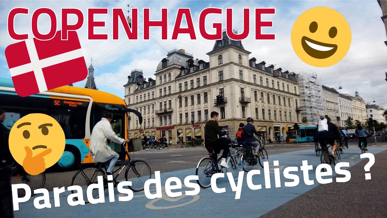 🚲 Copenhague : le paradis des cyclistes ? 🚲🎥 Daily Obs N°16 #Danemark #Copenhague