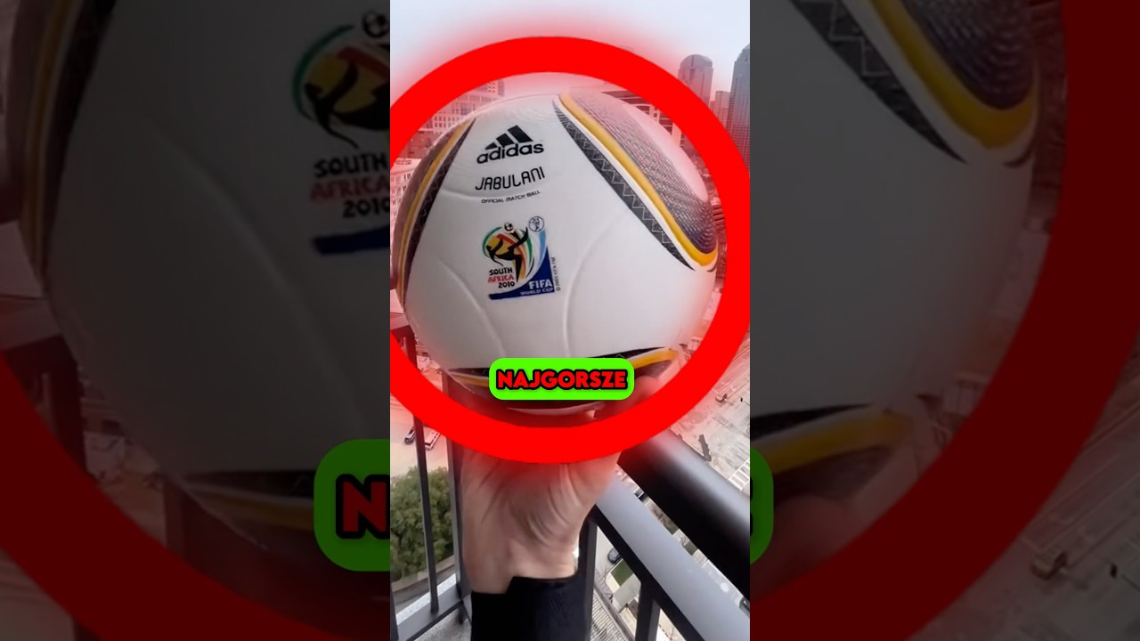 Trzy NAJGORSZE piłki w historii Piłki Nożnej! #shorts