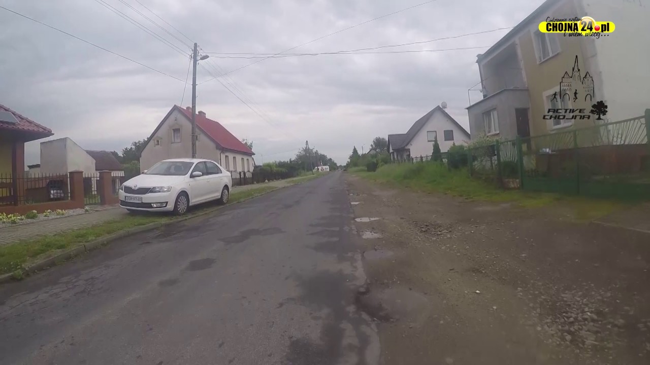 II Bieg Ulicami Chojny - trasa [chojna24.pl]