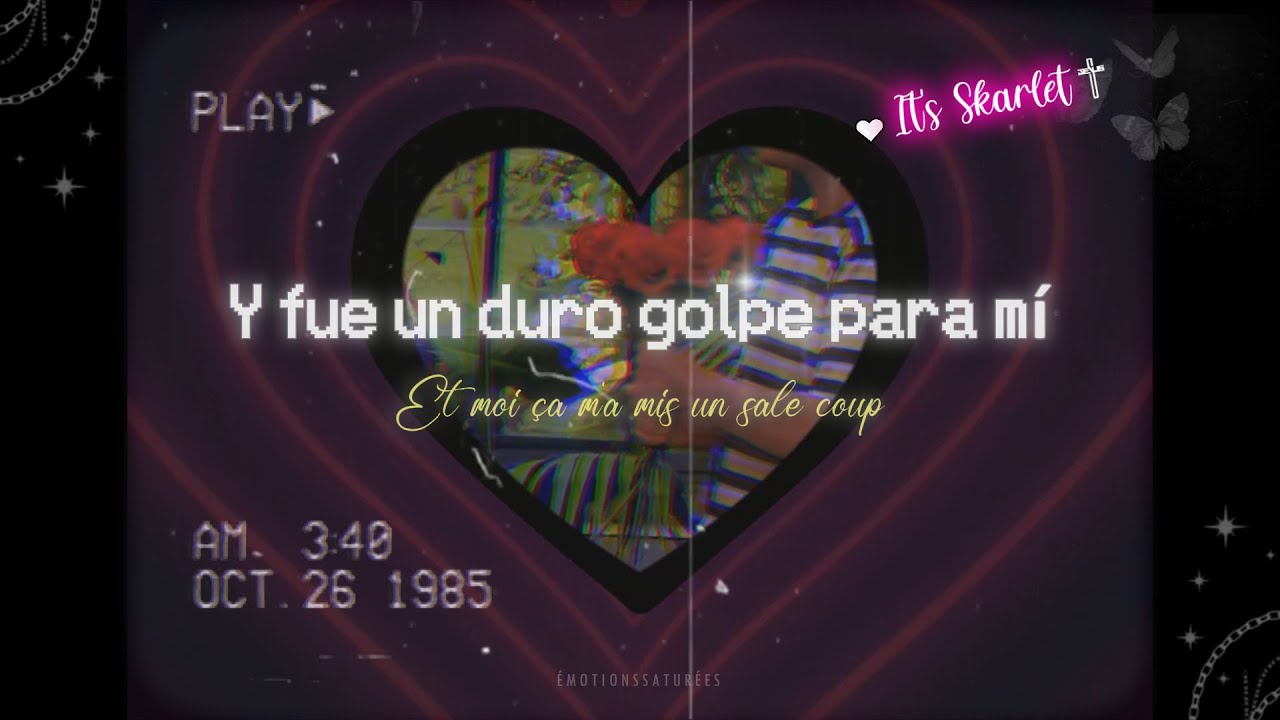 「Mattyeux ft. Thefrenchkris - Émotions saturées │(Sub. Español & Paroles Français)
