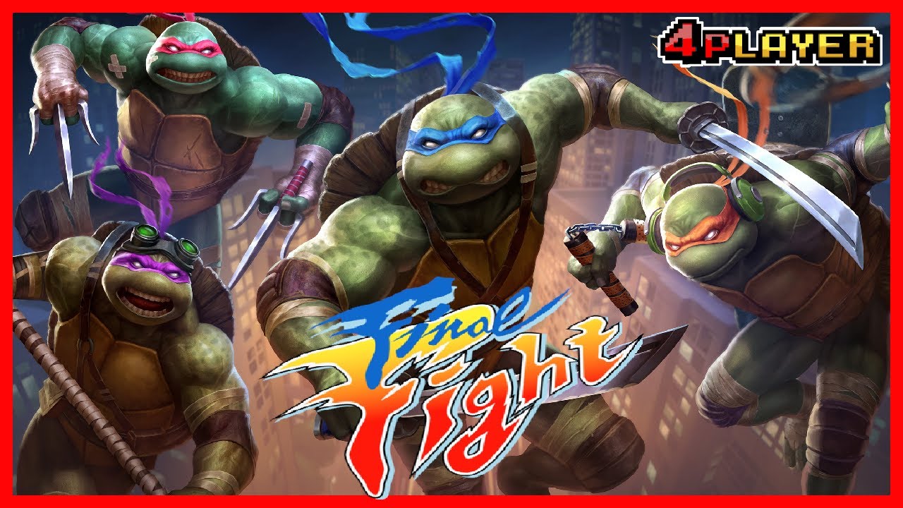 TMNT: Super Final Fight Gold Plus Bootleg NinjaRun 4Players Co-Op + Download OpenBOR Cheatrun [056]