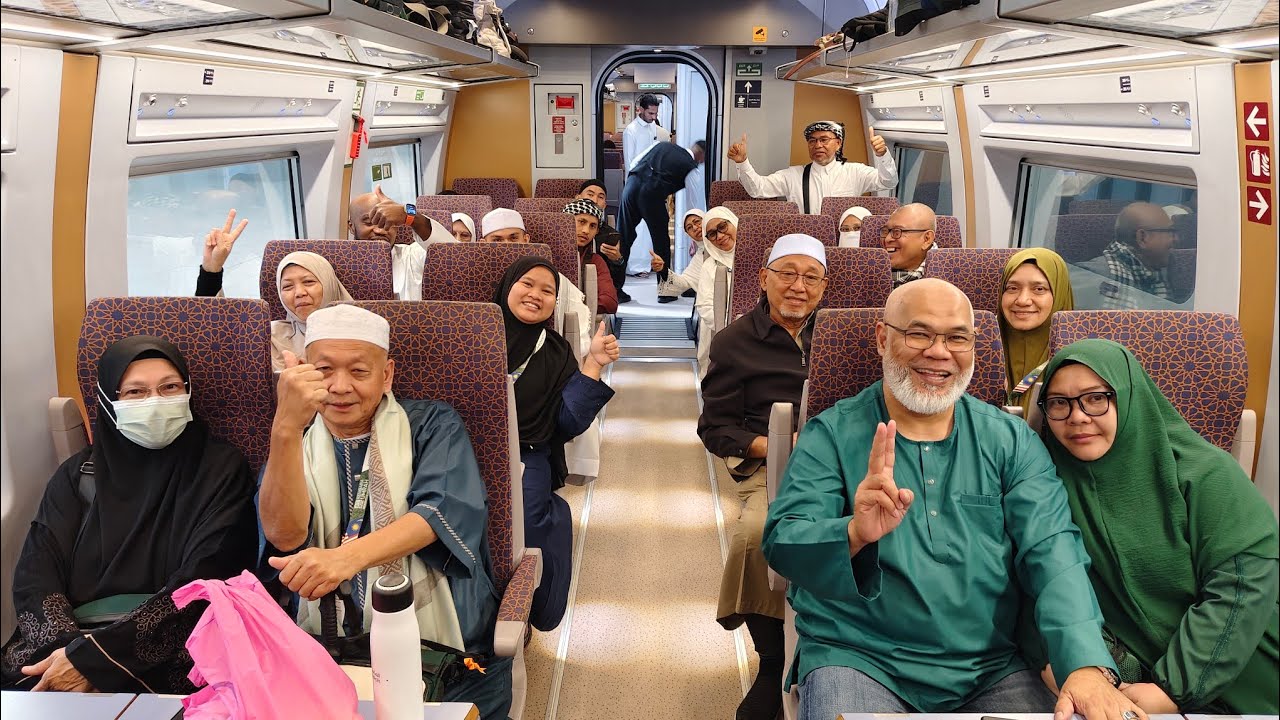 TERJUMPA FOLLOWWER USN DI STESEN KERETAPI LAJU MEKAH - HARAMAIN SPEEDTRAIN KU14 2025