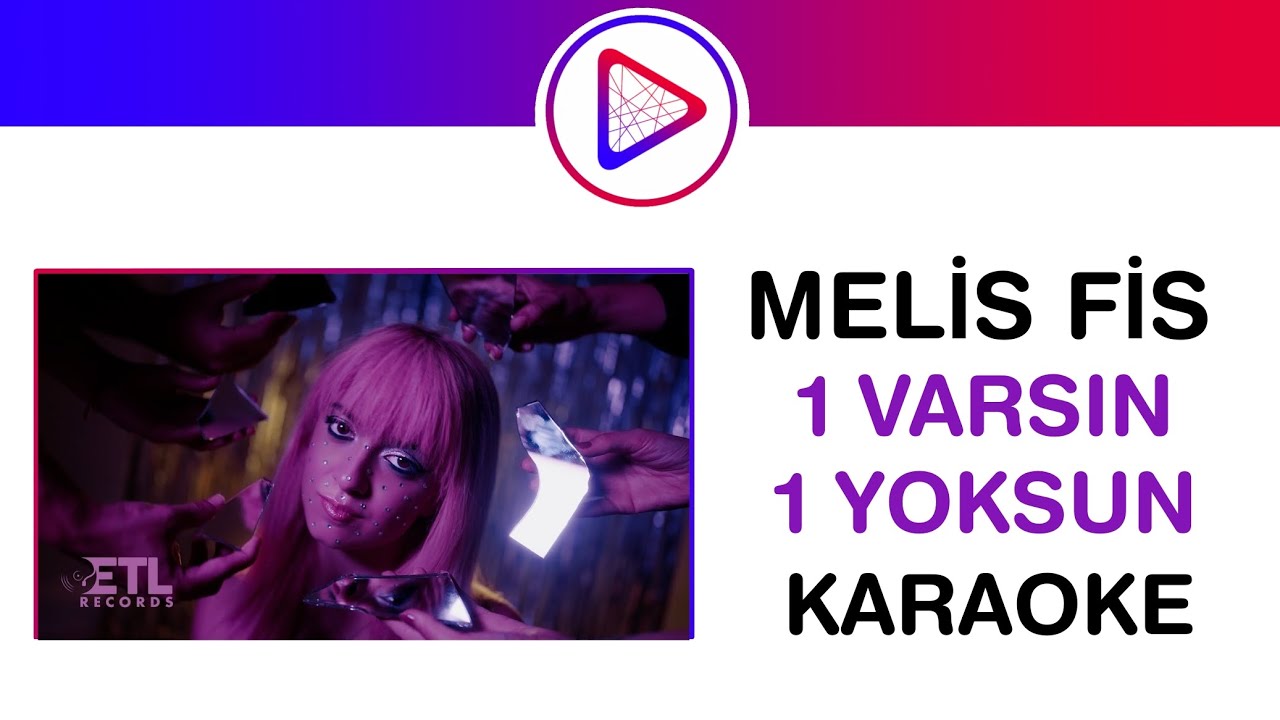 Melis Fis - 1 Varsın 1 Yoksun KARAOKE (COVER) / Sözleri / Lyrics / Beat