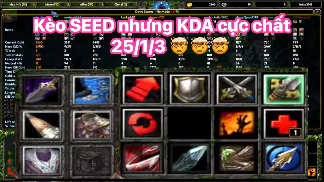 L&agrave;m t&iacute; k&egrave;o Seed AE | AoMaCanada | Dota Imba Live #dotaimba #aomacanada #imba