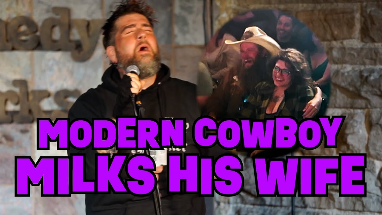 Modern Cowboy Milks his Wife | Big Jay Oakerson | Stand Up Comedy #comedy #love #marriage