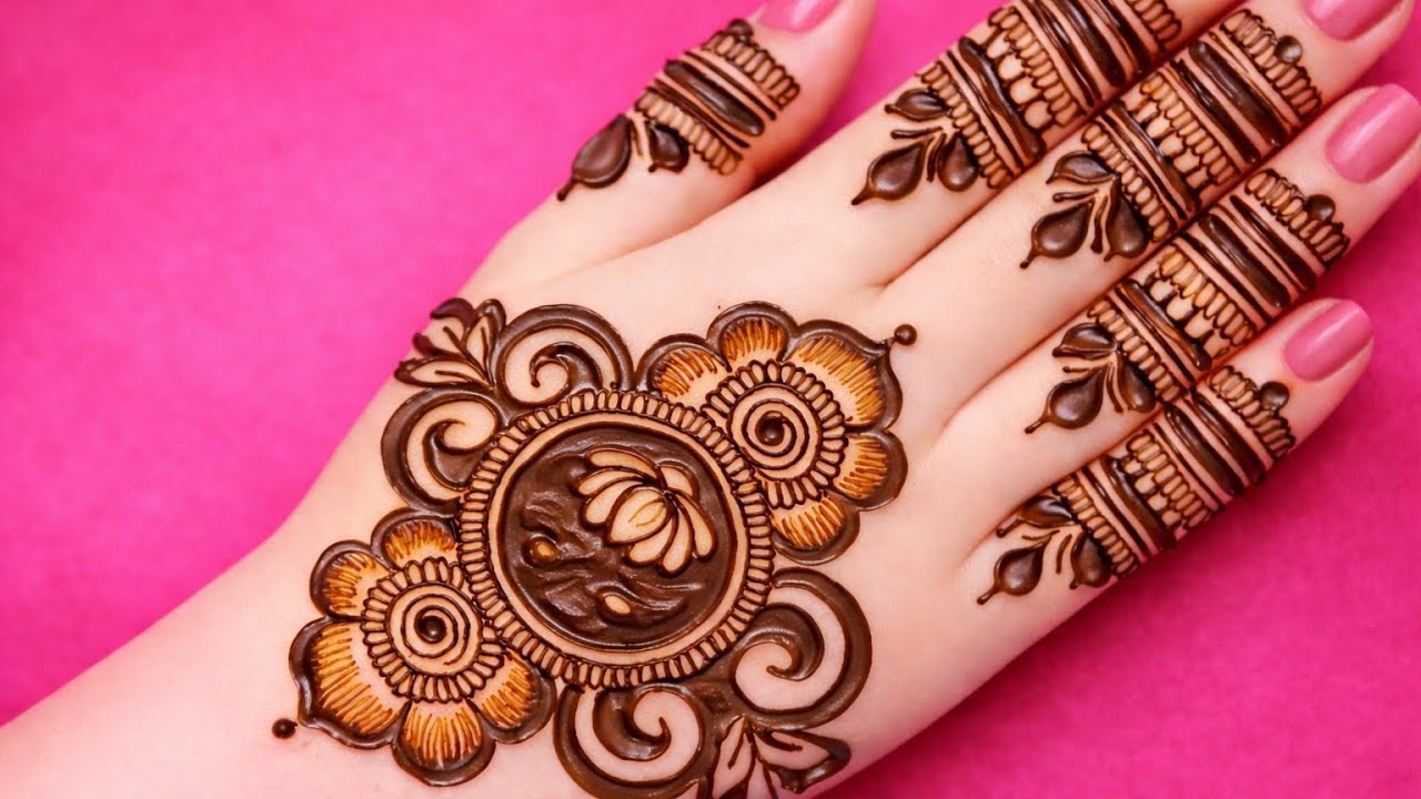 Circle wali mehandi design | Gol tikki mehndi design | Mandala mehndi design | Raisa Mehndi Designs 