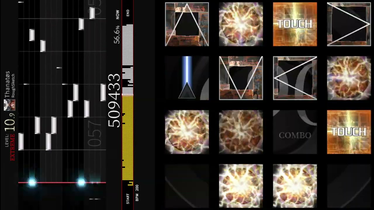 [jubeat btA.] Thanatøs [EXT] 譜面確認 (シャッター)