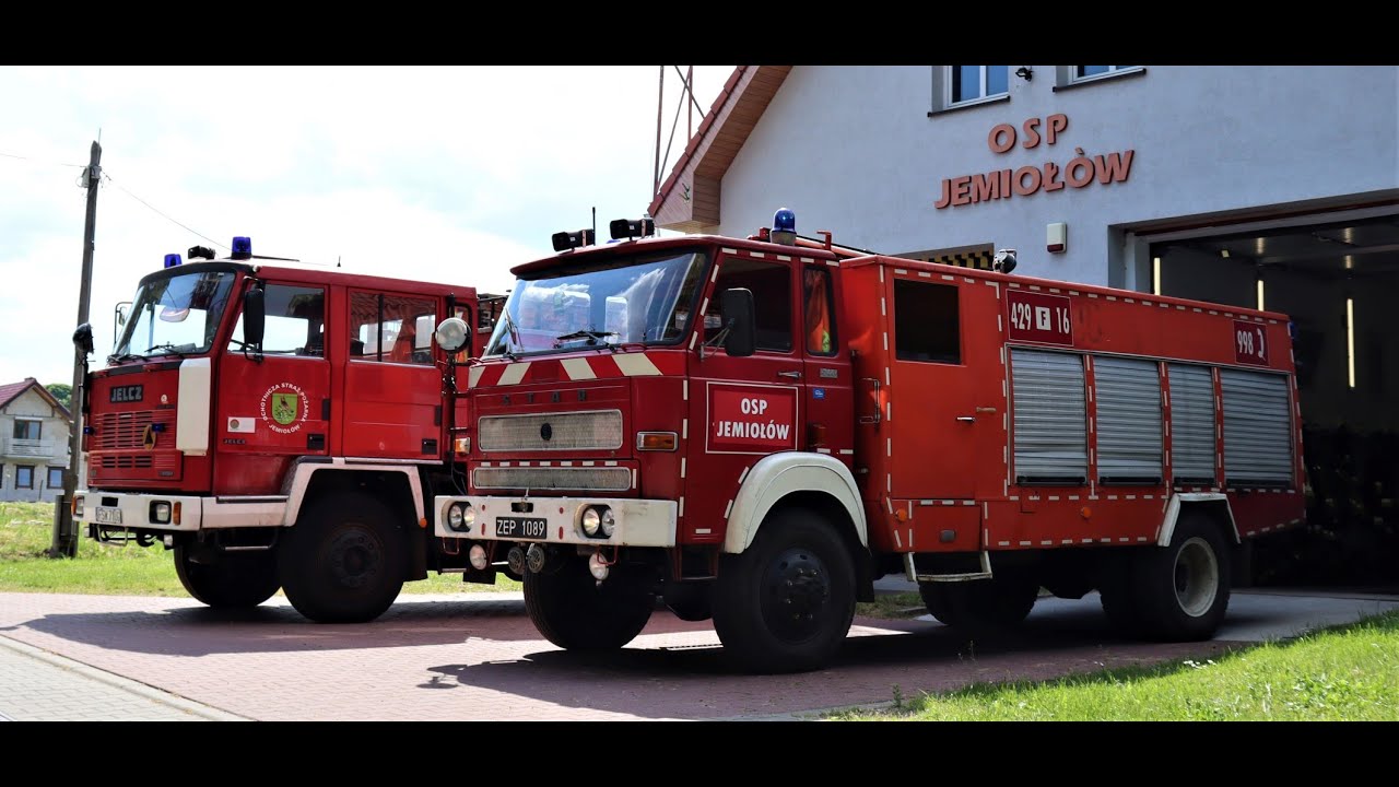 OSP KSRG Jemiołów | Prezentacja Wyposażenia - Jelcz, Star, Mercedes