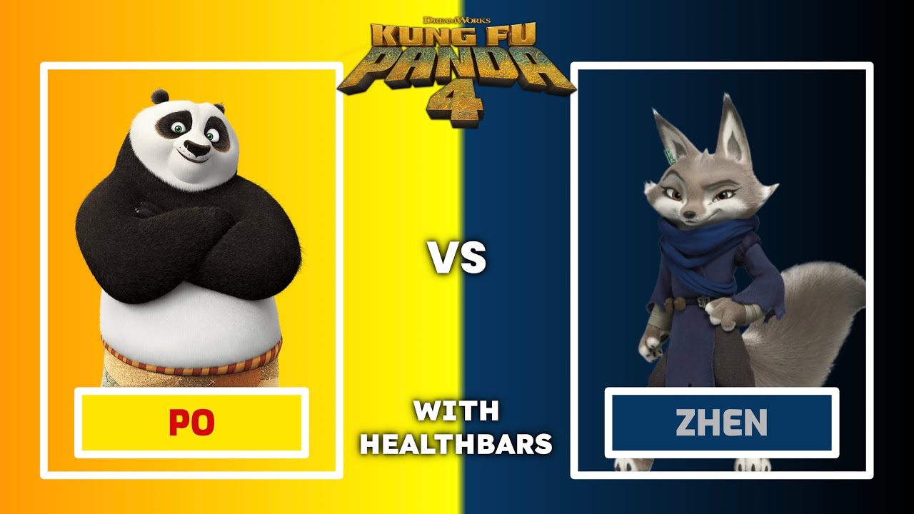 Po Vs. Zhen - With Healthbars