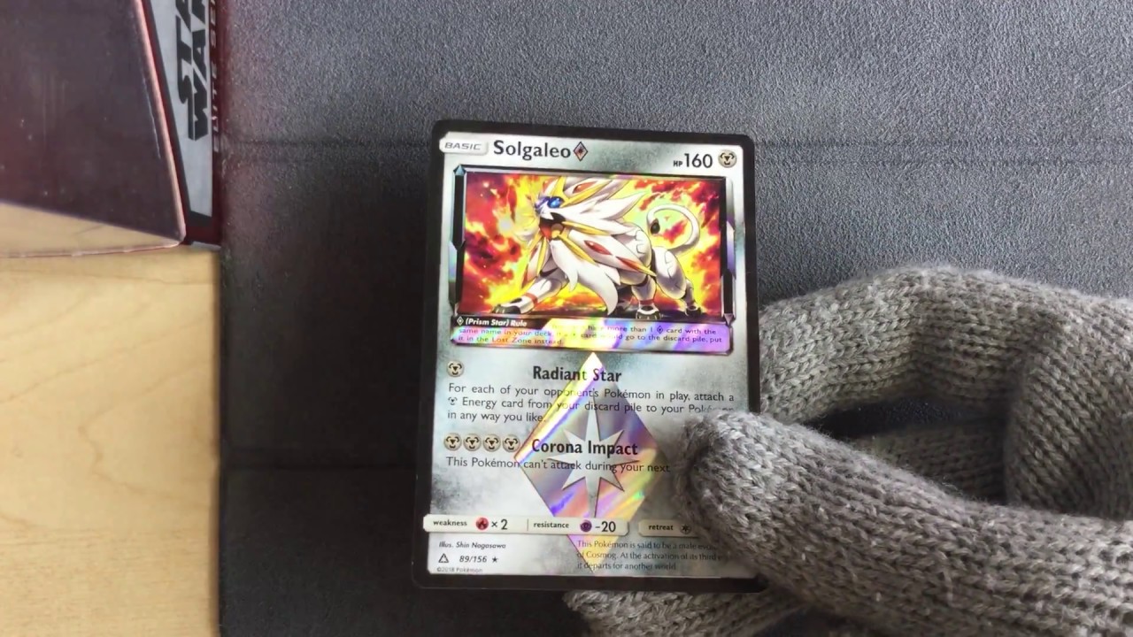 Solgaleo Prism Star 89/156 - Pokemon Ultra Prism