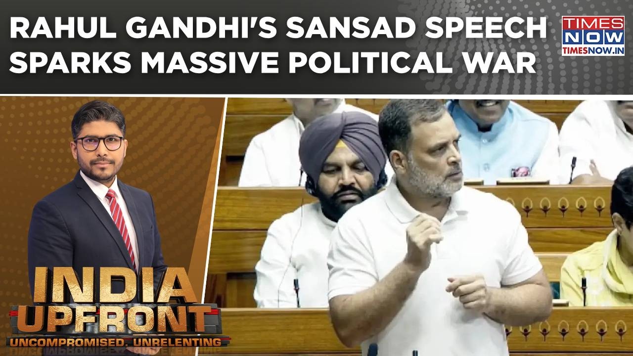 Rahul's Speech Sparks Political War: BJP Says 'RaGa Lied', Congress Claims 'Mic Muted'-India Upfront