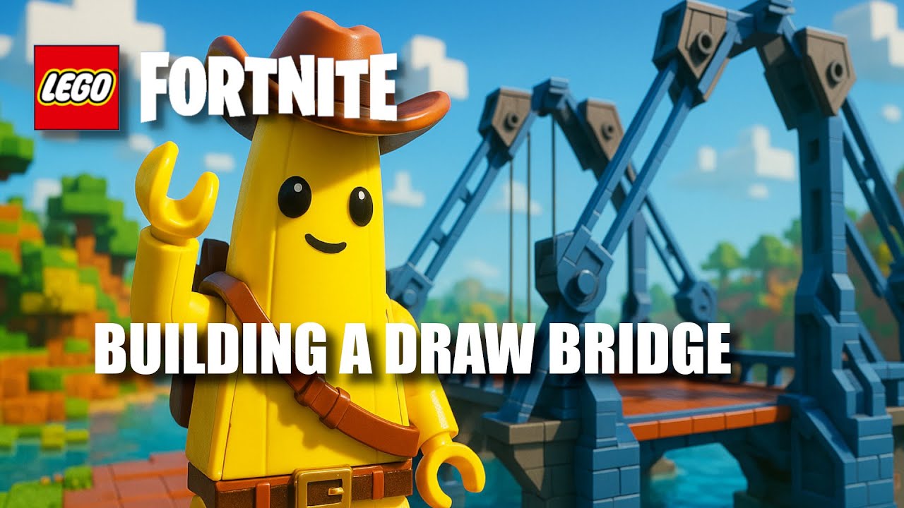 How to Build a Draw Bridge in LEGO Fortnite Odyssey
