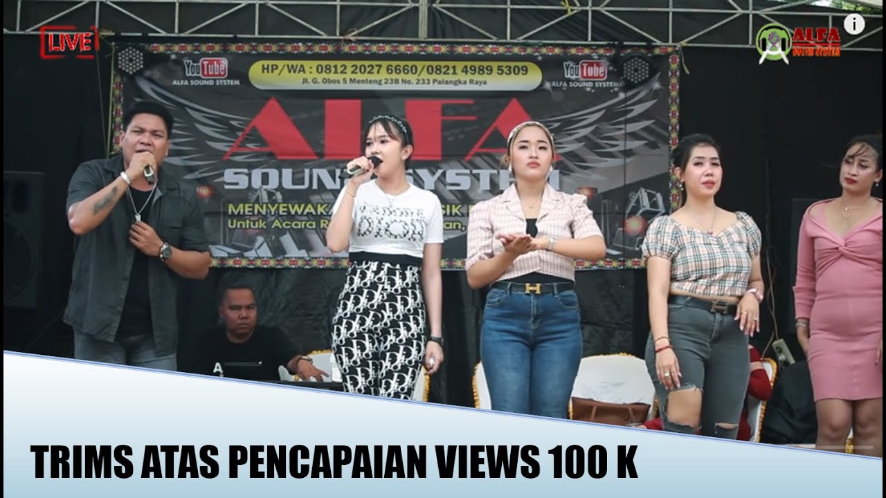 SALAMAT BAPISAH || Live Panggung [ Dedy Marikit Ft Intan Aishwara ] ||
