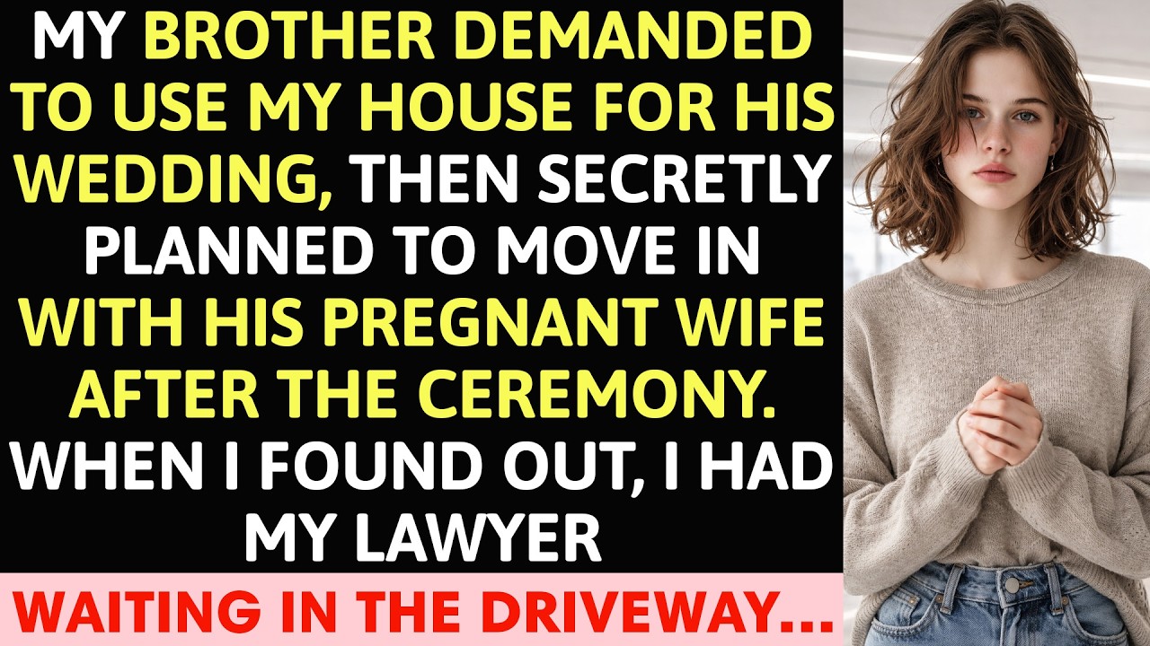 My Brother Demanded To Use My House For His Wedding, Then Secretly Planned…
