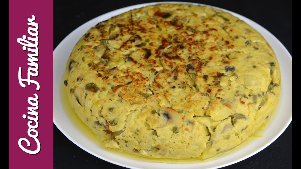 Como hacer una tortilla de patatas campera paso a paso | Recetas caseras de Javier Romero