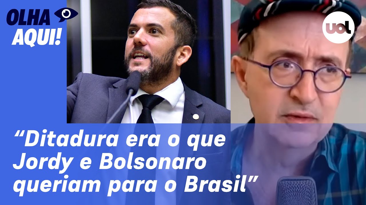 Jordy não pode alegar que vivemos uma ditadura | Reinaldo Azevedo