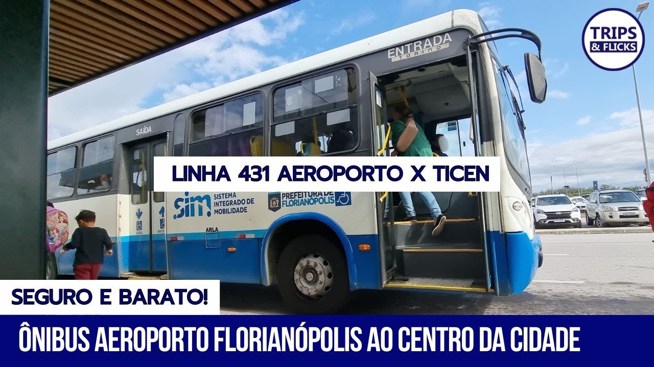 🚌💡 Dica de Floripa: Ônibus Aeroporto x TICEN, O Caminho Mais Barato para o Centro da Ilha! 🌟