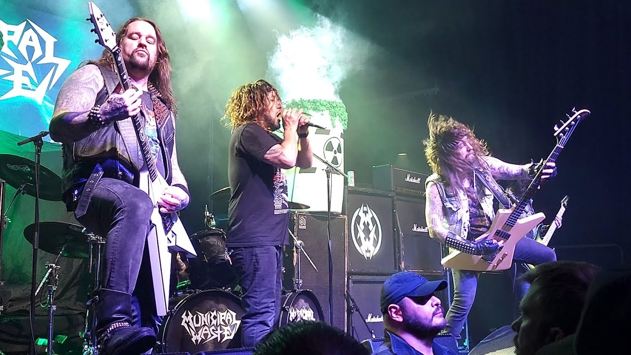 Municipal Waste Live in Dallas, Texas 2/15/25 at The Studio at The Factory