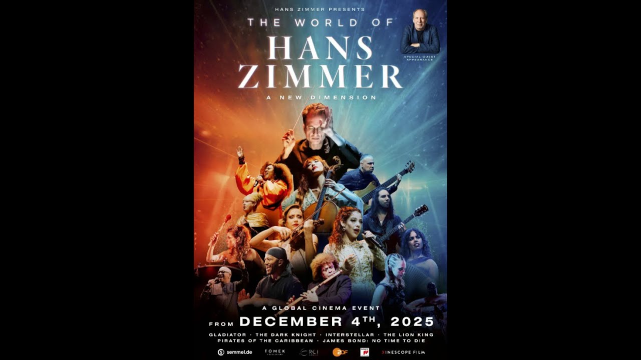 Cinema TRAILER: The World of Hans Zimmer: A new Dimension