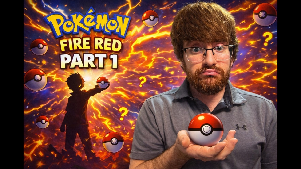 Pokemon FireRed Switch Playthrough Part 1 -- Choosing Our Starter