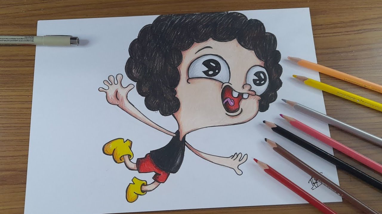 COMO DESENHAR O IRMÃO DO JOREL