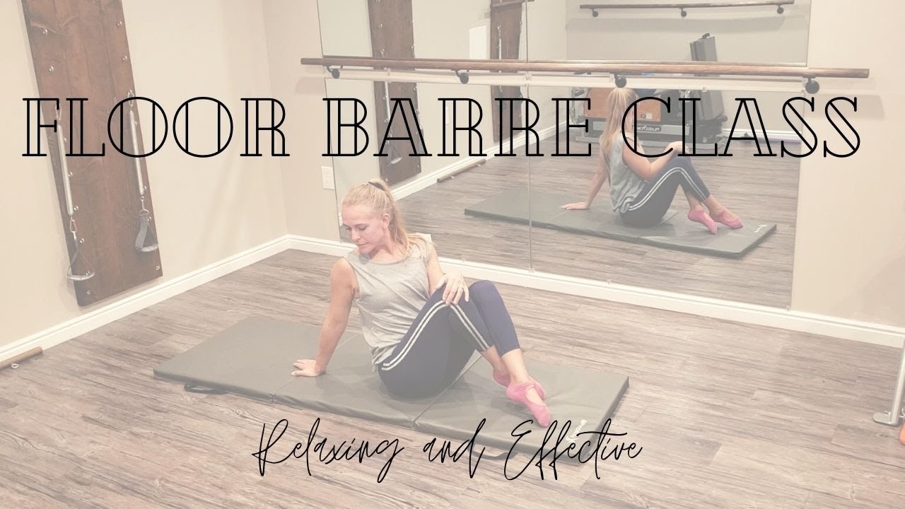 Relaxing and Effective Floor Barre Class