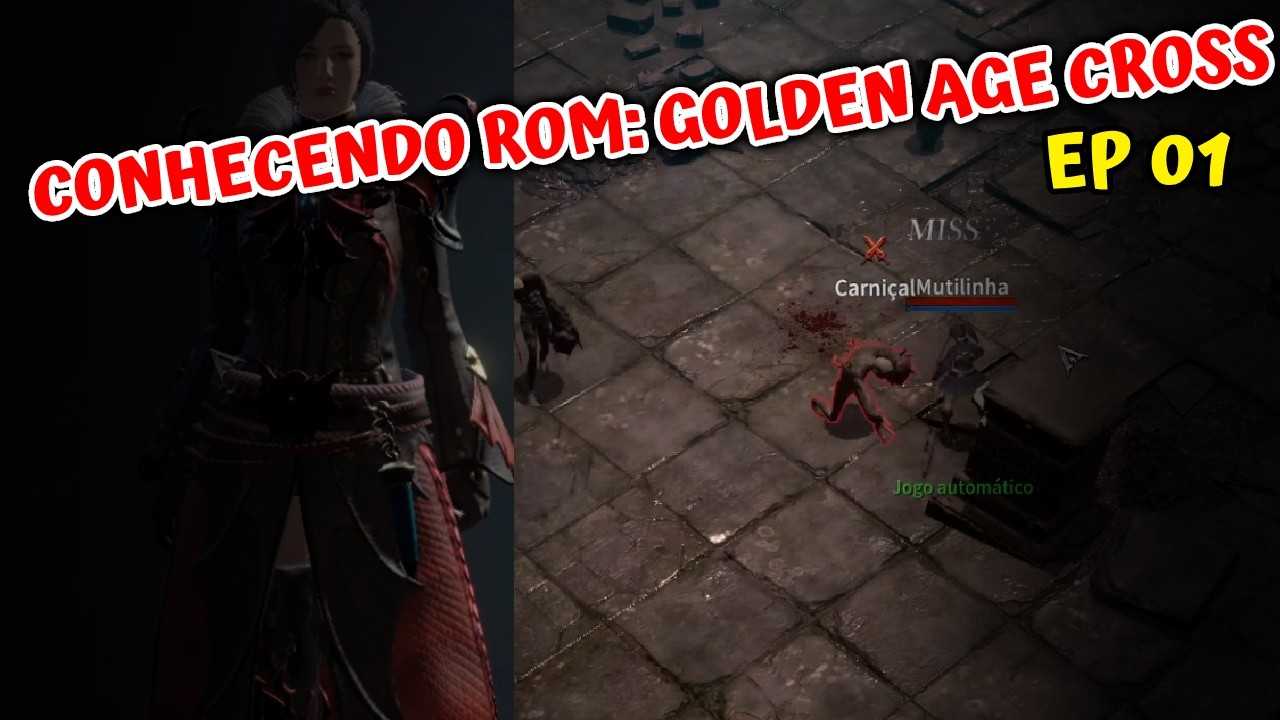 CONHECENDO O ROM: Golden Age on Cross – O MMORPG  EP.1
